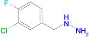 (3-Chloro-4-fluorobenzyl)hydrazine