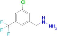 (3-Chloro-5-(trifluoromethyl)benzyl)hydrazine