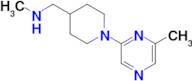 N-methyl-1-(1-(6-methylpyrazin-2-yl)piperidin-4-yl)methanamine