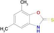 5,7-dimethyl-2,3-dihydro-1,3-benzoxazole-2-thione