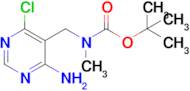 Tert-butyl ((4-amino-6-chloropyrimidin-5-yl)methyl)(methyl)carbamate