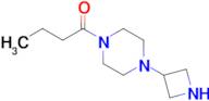 1-(4-(Azetidin-3-yl)piperazin-1-yl)butan-1-one