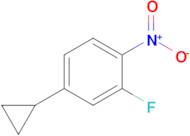 4-Cyclopropyl-2-fluoro-1-nitrobenzene