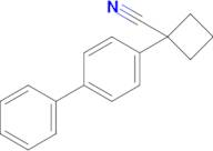 1-([1,1'-Biphenyl]-4-yl)cyclobutane-1-carbonitrile