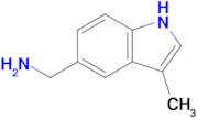 (3-Methyl-1H-indol-5-yl)methanamine