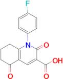 1-(4-Fluorophenyl)-2,5-dioxo-1,2,5,6,7,8-hexahydroquinoline-3-carboxylic acid