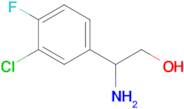 2-Amino-2-(3-chloro-4-fluorophenyl)ethan-1-ol