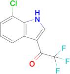 1-(7-Chloro-1H-indol-3-yl)-2,2,2-trifluoroethan-1-one