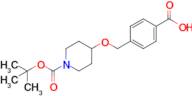 4-(((1-(Tert-butoxycarbonyl)piperidin-4-yl)oxy)methyl)benzoic acid