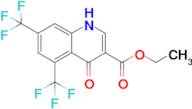 ethyl 4-oxo-5,7-bis(trifluoromethyl)-1,4-dihydroquinoline-3-carboxylate