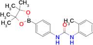 1-(4-(4,4,5,5-Tetramethyl-1,3,2-dioxaborolan-2-yl)phenyl)-3-(o-tolyl)urea