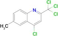 4-Chloro-6-methyl-2-(trichloromethyl)quinoline