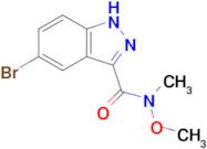 5-Bromo-N-methoxy-N-methyl-1H-indazole-3-carboxamide