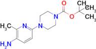 Tert-butyl 4-(5-amino-6-methylpyridin-2-yl)piperazine-1-carboxylate