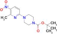 Tert-butyl 4-(6-methyl-5-nitropyridin-2-yl)piperazine-1-carboxylate