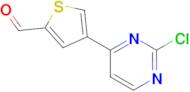 4-(2-Chloropyrimidin-4-yl)thiophene-2-carbaldehyde