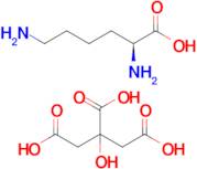 L-lysine compound with 2-hydroxypropane-1,2,3-tricarboxylic acid (1:1)