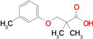 2,2-Dimethyl-3-(m-tolyloxy)propanoic acid