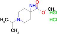 Methyl 4-amino-1-isopropylpiperidine-4-carboxylate dihydrochloride