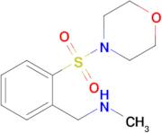 N-methyl-1-(2-(morpholinosulfonyl)phenyl)methanamine