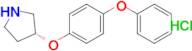 (R)-3-(4-phenoxyphenoxy)pyrrolidine hydrochloride