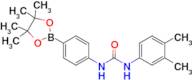 1-(3,4-Dimethylphenyl)-3-(4-(4,4,5,5-tetramethyl-1,3,2-dioxaborolan-2-yl)phenyl)urea