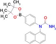 1-(Naphthalen-1-yl)-1-(4-(4,4,5,5-tetramethyl-1,3,2-dioxaborolan-2-yl)phenyl)urea