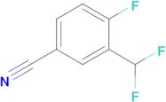 3-(Difluoromethyl)-4-fluorobenzonitrile