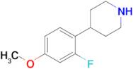 4-(2-Fluoro-4-methoxyphenyl)piperidine