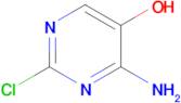 4-Amino-2-chloropyrimidin-5-ol