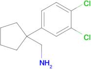 (1-(3,4-Dichlorophenyl)cyclopentyl)methanamine