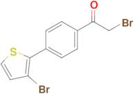 2-Bromo-1-(4-(3-bromothiophen-2-yl)phenyl)ethan-1-one