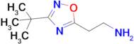2-(3-(Tert-butyl)-1,2,4-oxadiazol-5-yl)ethan-1-amine