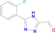 5-(2-Fluorophenyl)-4H-1,2,4-triazole-3-carbaldehyde