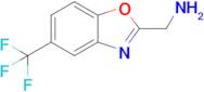 (5-(Trifluoromethyl)benzo[d]oxazol-2-yl)methanamine