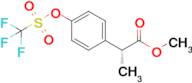 Methyl (R)-2-(4-(((trifluoromethyl)sulfonyl)oxy)phenyl)propanoate