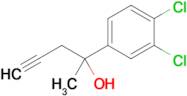 2-(3,4-Dichlorophenyl)pent-4-yn-2-ol