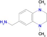 (1,4-Dimethyl-1,2,3,4-tetrahydroquinoxalin-6-yl)methanamine