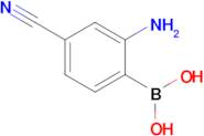 (2-Amino-4-cyanophenyl)boronic acid