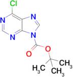 Tert-butyl 6-chloro-9H-purine-9-carboxylate