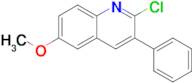 2-Chloro-6-methoxy-3-phenylquinoline