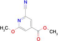 Methyl 2-cyano-6-methoxyisonicotinate