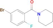 (5-Bromo-2-fluorophenyl)(piperidin-1-yl)methanone