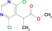 Methyl 2-(4,6-dichloropyrimidin-5-yl)propanoate