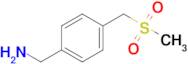 (4-((Methylsulfonyl)methyl)phenyl)methanamine