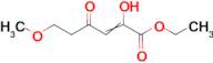 ethyl 2-hydroxy-6-methoxy-4-oxohex-2-enoate