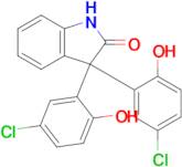 3,3-Bis(5-chloro-2-hydroxyphenyl)indolin-2-one