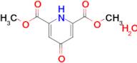 2,6-dimethyl 4-oxo-1,4-dihydropyridine-2,6-dicarboxylate hydrate