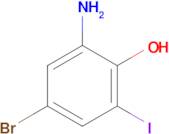 2-Amino-4-bromo-6-iodophenol