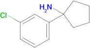 1-(3-Chlorophenyl)cyclopentan-1-amine